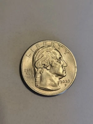 ERROR "IN COD WE TRUST" 2023  PHILADELPHIA  MINT QUARTER. RARE  - Image 1 of 4