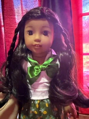 American Girl NANEA Doll Brown Hair Green Eyes - Image 1 of 4