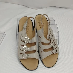 SAS Mystic Web Linen 8M Women's Sandal New In Box Save Big - Picture 1 of 10