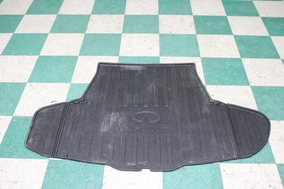 14-20 Q50 Black All Weather Rubber Rear Trunk Hatch Mat Liner Panel OEM Factory Foto 1 de 4