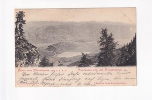 IT310) GRUSS vom MENDEL - MENDELPASS Panorama v. Penegalspitze 1902 - Picture 1 of 2