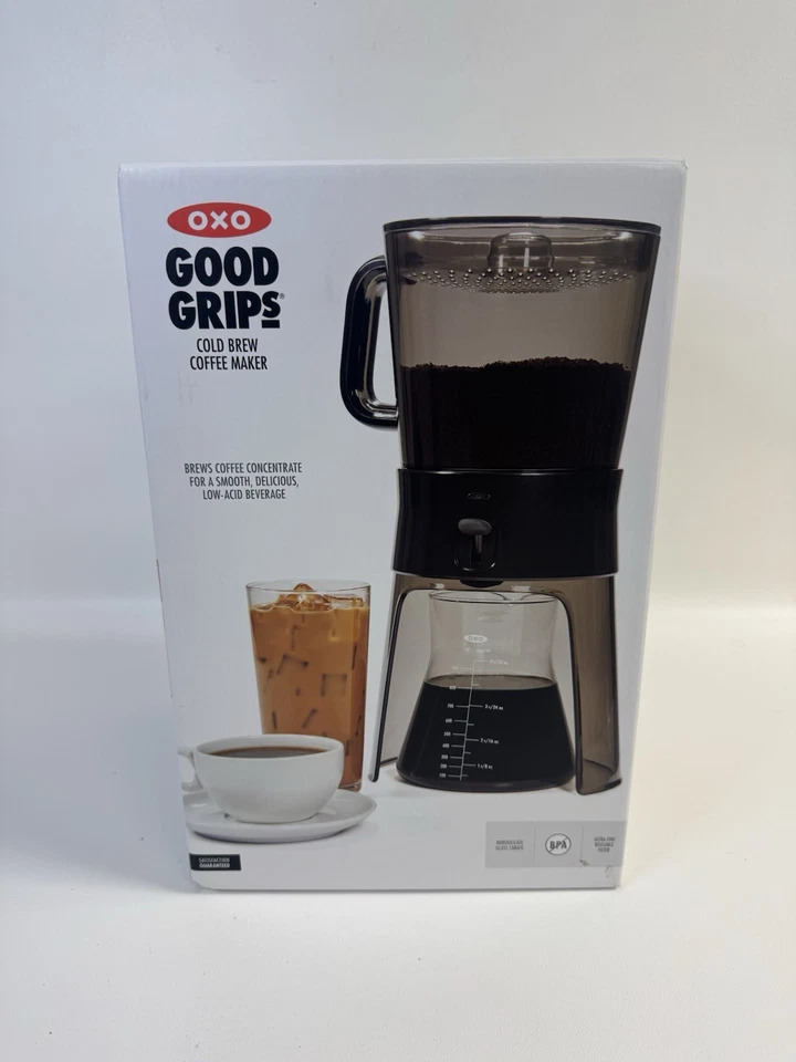 OXO Good Grips Cold Brew Coffee Maker - Black New In open Box 1272880 32oz - Image 1 of 4