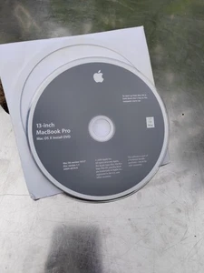 Apple MacBook Pro Mac OS X 13 pulgadas Instalación DVD Versión 10.5.7, DISCO 1.1,... - Imagen 1 de 3