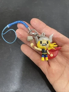 Tokidoki Marvel Frenzies Thor Keychain Phone Strap Pre-Owned - Picture 1 of 6