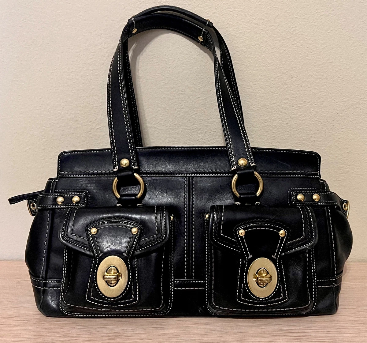 Coach Legacy Shoulder Bags Turn Lock Handbags for Women for sale