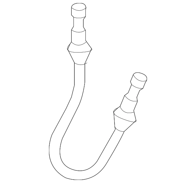 Tubo de freno original Volkswagen 1K0-611-764-L Foto 1 de 2