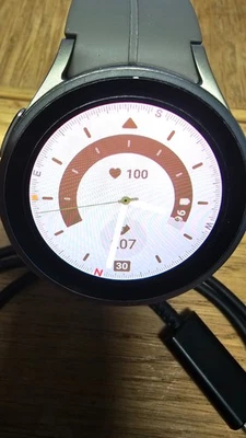 Samsung Galaxy Watch5 Pro RM-920 45mm, Titanium Case Grey Sport Band, Bluetooth - Image 1 of 4