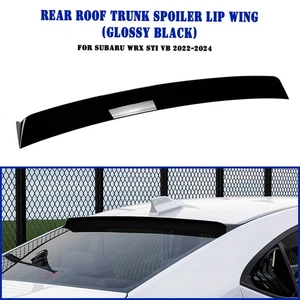 Alerón de techo trasero para Subaru WRX STI VB 2022-2025 2023 negro brillante - Imagen 1 de 12