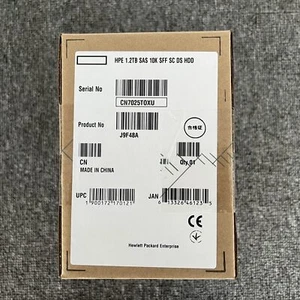 J9F48A for HPE MSA 1.2TB 12G DP 10K 2.5 SFF SAS Hard Drive Server 787648-001 - Afbeelding 1 van 8