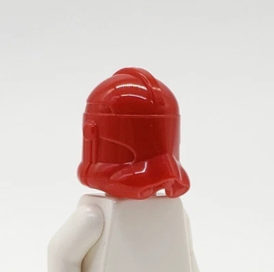 Lego Star Wars Red Clone Trooper Helmet Monochrome Prototype Error Misprint - Image 1 of 4