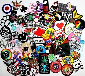 Random Style Patch Fun Gift Kids Party Crafts Artwork Emblem DIY Iron on Clothes - Picture 1 of 12