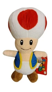Super Mario Sapo Peluche 11" Peluche Juguete Muñeca Niños Licencia Oficial Nuevo - Imagen 1 de 4