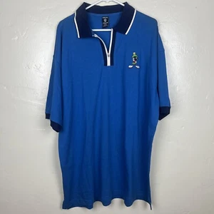 Warner Bros Studio Store Polo Another Earthling Marvin The Martian Men's 2XL Zip - Picture 1 of 10