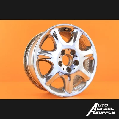Llanta cromada 16" pulgadas Mercedes Benz S420 S430 S500 2000-2002 OEM A2204010102 Foto 1 de 4