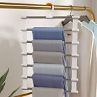 Space Saving Magic Pants Hangers Stainless Steel Magic Trouser Hangers  Scarves