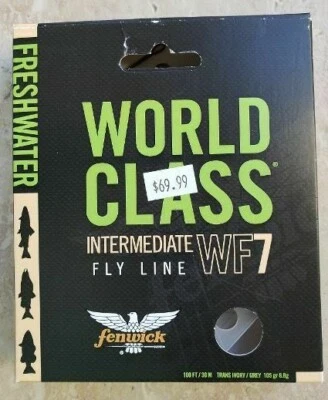 FENWICK LÍNEA DE PESCA CON MOSCA CLASE MUNDIAL: NUEVO EN CAJA FLOTANTE o INTERMEDIO 3,4,5,6,7,8,9 Foto 1 de 4