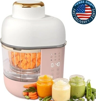 Fabricante de alimentos para bebés de 10 oz máquina de puré con procesador.neuvo - Image 1 of 4