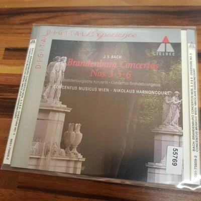 CONCENTUS MUSIKUS WIEN: J.S. Bach - Brandenburg 3/5/6    > EX/EX(CD) - Bild 1 von 3