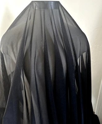 Tecido Power Net Premium Transparente 4 Vias Forro de Malha Elástica Material de Costura - Imagem 1 de 4