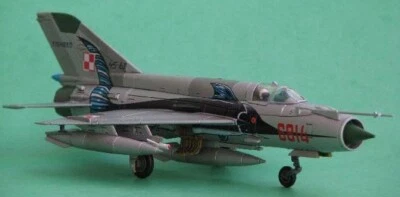 Hobby Master 1:72 HA0103 Mikoyan-Gurevich MiG-21MF Fishbed Polish Af 3rd Ts - Immagine 1 di 4