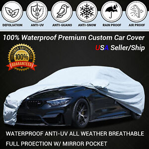 Waterproof Premium Custom Car Cover For 1996 1997 1998 1999 2000 Mercury Sable
