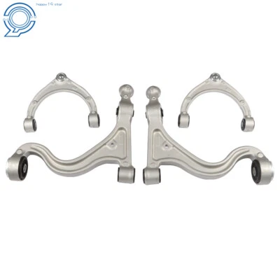 For Porsche Panamera 2010 2011 2012 2013 Front 4pcs/Set Upper Lower Control - Image 1 of 4