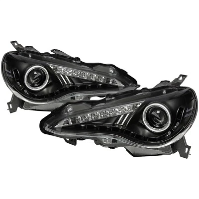 Faros proyectores LED DRL Spyder Auto 5075413 se adaptan a 13-14 FR-S Foto 1 de 4
