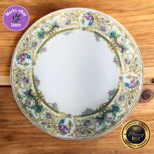 Rose Marie Vintage Old Ivory Syracuse China Made in USA - 7" Saucer - Picture 1 of 5