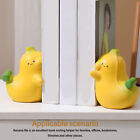 2Pcs Banana Bookend Hugging Bookends Resin Bookend Book Stopper For Shelf ♧