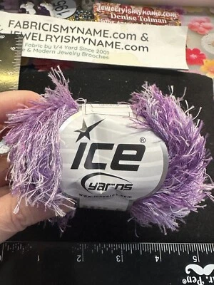 Yarn ICE Brand Eyelash Colorful (5 Bulky) 50gr 80 Yards 100% Polyester Y-016 - Image 1 of 2