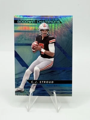 2022 Upper Deck Goodwin Champions C.J. Stroud #GP-CJ Ocean /75 - Image 1 of 2