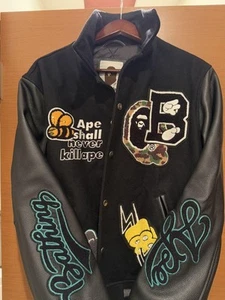 A Bathing Ape Varsity Jacket 396096 - Picture 1 of 7