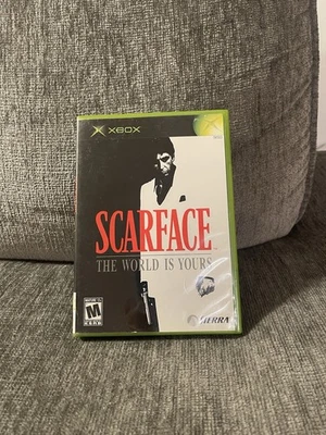 Scarface: The World Is Yours (Microsoft Xbox, 2006) CIB Complete Manual & Insert - Image 1 of 4