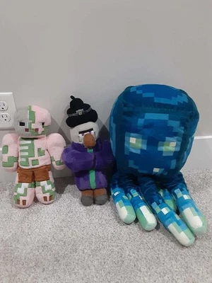 Minecraft Plush Lot Of 3 - Image 1 of 4