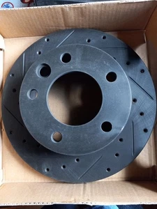 Front Drilled & Slotted Rotor Sprinter Freightliner 3500 Dodge 2500 2003-06 *BB - Picture 1 of 3