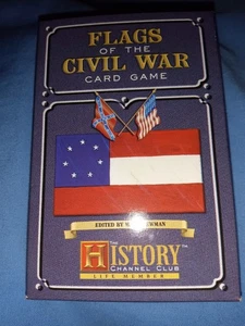 FLAGS OF THE CIVIL WAR Battle Flag Units Playing Cards Deck US Games Systems - Picture 1 of 2