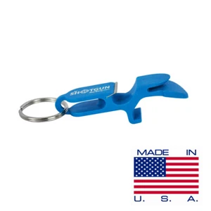 LLAVERO ESCOPETA | Bong de cerveza para latas | Uno | Azul | HECHO EN EE. UU.  - Imagen 1 de 6