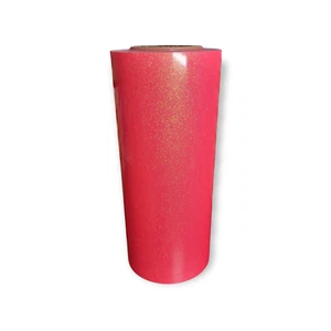Pink Rose Glitter HTV Heat Transfer Vinyl Craft Art Cutter Shirt 100cm x 30cm - Picture 1 of 10
