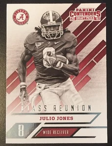 JULIO JONES - 2016 Panini Contenders Draft Picks CLASS REUNION #13 - ALABAMA - Picture 1 of 2