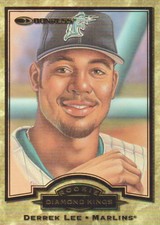 1998 Donruss Baseball Rookie Diamond Kings #5 Derrek Lee /10000