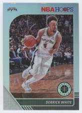 2019-20 Panini NBA Hoops Premium Stock Silver Derrick White Spurs #176