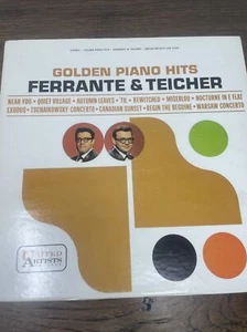 Golden Piano Hits Ferrante & Teicher Vinyl LP Record Album From 1961 - Picture 1 of 5
