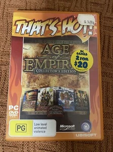 Age Of Empires Collectors Edition (PC, 2003) PC Game - FREE POST - Picture 1 of 1