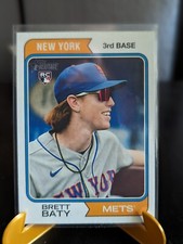 Brett Baty 2023 Topps Heritage Rookie Base Card