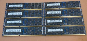 DELL R520 R620 R720 Server 128GB Memory Kit 8x 16GB 2Rx4 PC3-12800R Reg ECC RAM - Picture 1 of 1