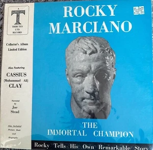 Rocky Marciano The Immortal Champion SEALED His Own Story w/book and bio - Picture 1 of 1