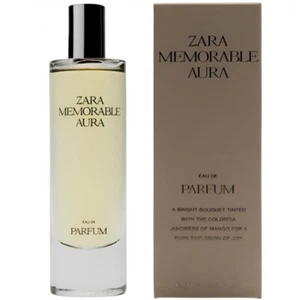 Zara Womens Memorable Aura Eau De Parfum EDP Perfume 2.71 fl. oz. NWB - Picture 1 of 2