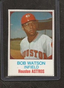 1975 Hostess Baseball Card #53 Bob Watson, Houston Astros, NM-MT!