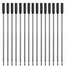 15 Pack Pen Refills 4.5in Replacement Ink Ballpoint Pen Re-Fills for Writing ...