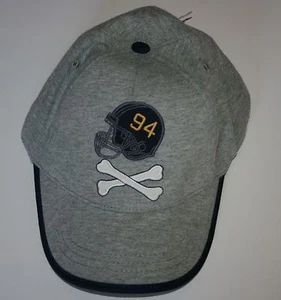 New Gymboree Boys 8 year & Up Junior Linebacker Football Helmet Baseball Cap - Picture 1 of 2